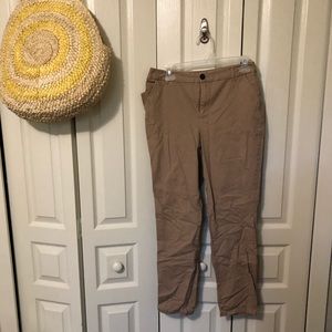 Tan work pants